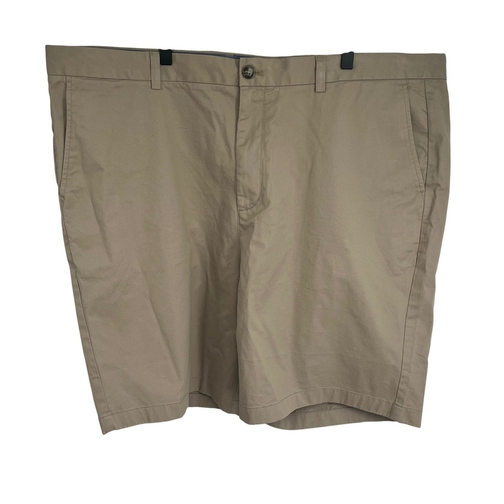 Vineyard Vines Men's Solid Breaker Shorts Khaki 9 Inch Stretch Size 44